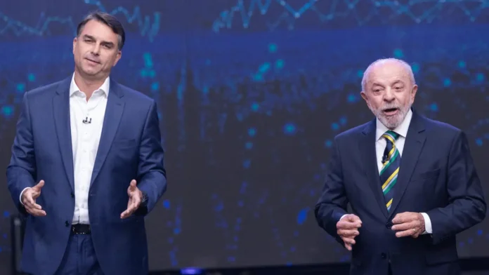 lula-bolsonaro-llegan-empatados-balotaje Lula da Silva y Flávio Bolsonaro, los candidatos que se enfrentan en el balotaje de Brasil del 25 de octubre