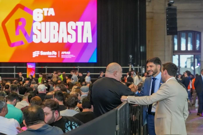 subasta-de-bienes-santa-fe-record Pullaro en la apertura de la 6ta subasta de bienes decomisados de la APRAD.
